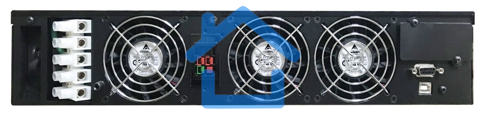 Источник бесперебойного питания Powercom Macan MRT-6000 6000Вт/6000ВА черный