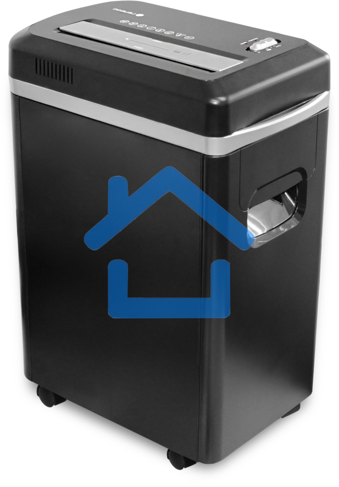 Уничтожитель документов ГЕЛЕОС УМ22-5 Уничтожитель документов ГЕЛЕОС УМ22-5, DIN P-5 (5 ур-нь секр.), фрагмент 2х8мм, 9-10 лист (70г/м2), CD/пл.карты/скрепки/скобы, 22 литра