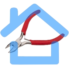 Кусачки для точных работ Rexant 115 мм никелированные, авторазжим, обливные рукоятки