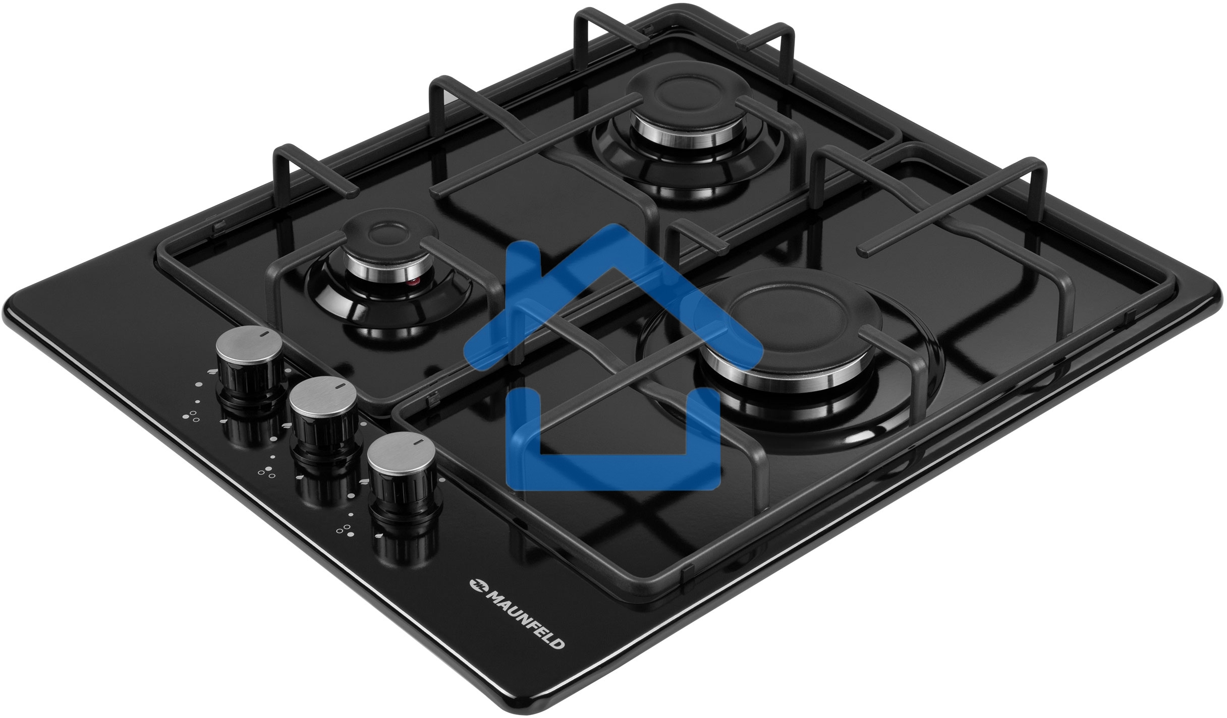 Газовая варочная панель Maunfeld EGHE.43.3STS-EB