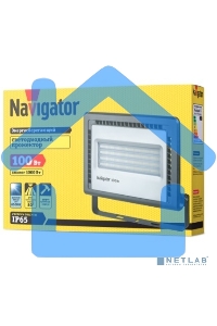 Прожектор светодиодный 14 150 NFL-01-100-6.5K-LED 100Вт IP65 6500К Navigator 14150