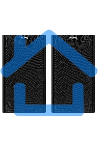 Колонки Sven SPS-614 2.0 (2x20W, Bluetooth, дерево, black)