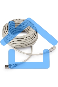 Патч-корд FTP Cablexpert кат.6, 15м, литой, многожильный (серый)