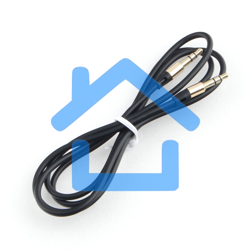 Кабель аудио Cablexpert CCAB-01-35MM-1MB, 3.5 Jack (M)/3.5 Jack (M), черный, 1м, блистер