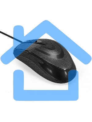 Мышь проводная ExeGate Professional Standard SH-8025 OEM черный, 1000 dpi, USB, кнопки - 3