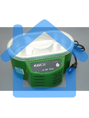 Ультразвуковая ванна BAKU BK-9030 зеленая, 0.6 л, 35 Вт