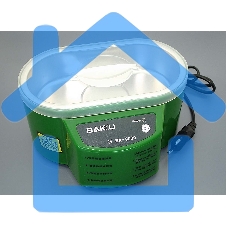 Ультразвуковая ванна BAKU BK-9030 зеленая, 0.6 л, 35 Вт Ультразвуковая ванна BAKU BK-9030 зеленая, 0.6 л, 35 Вт