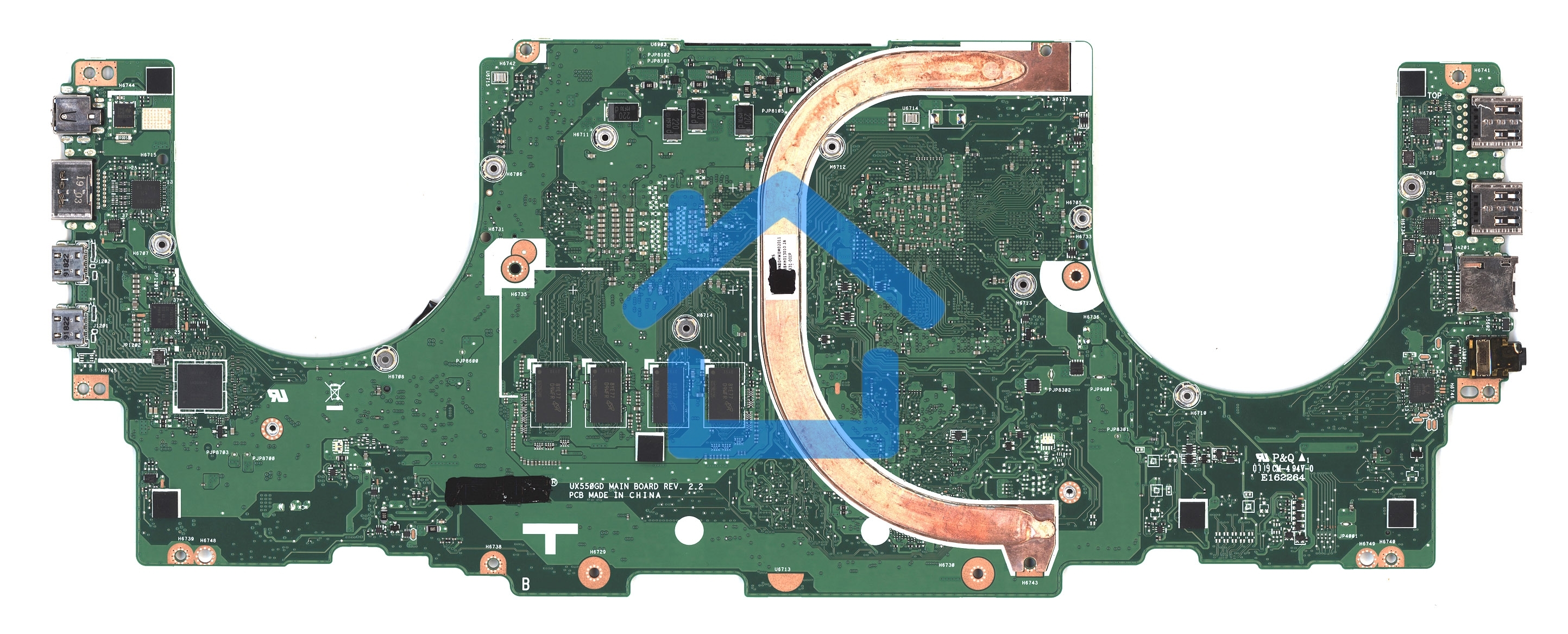 Материнская плата для Asus UX550GD 16G/I7-8750H