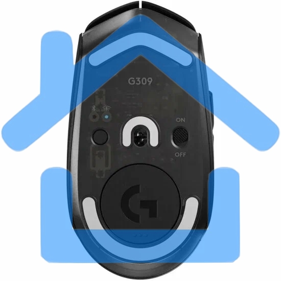 Мышь беспроводная Logitech G309 Lightspeed белый, 25600 dpi, радиоканал, Bluetooth, USB, кнопки - 6