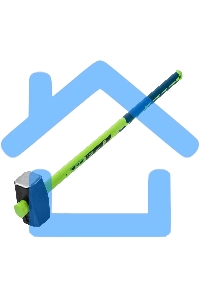 Кувалда Сибртех 7000 г, фибергласовая обрезиненная рукоятка