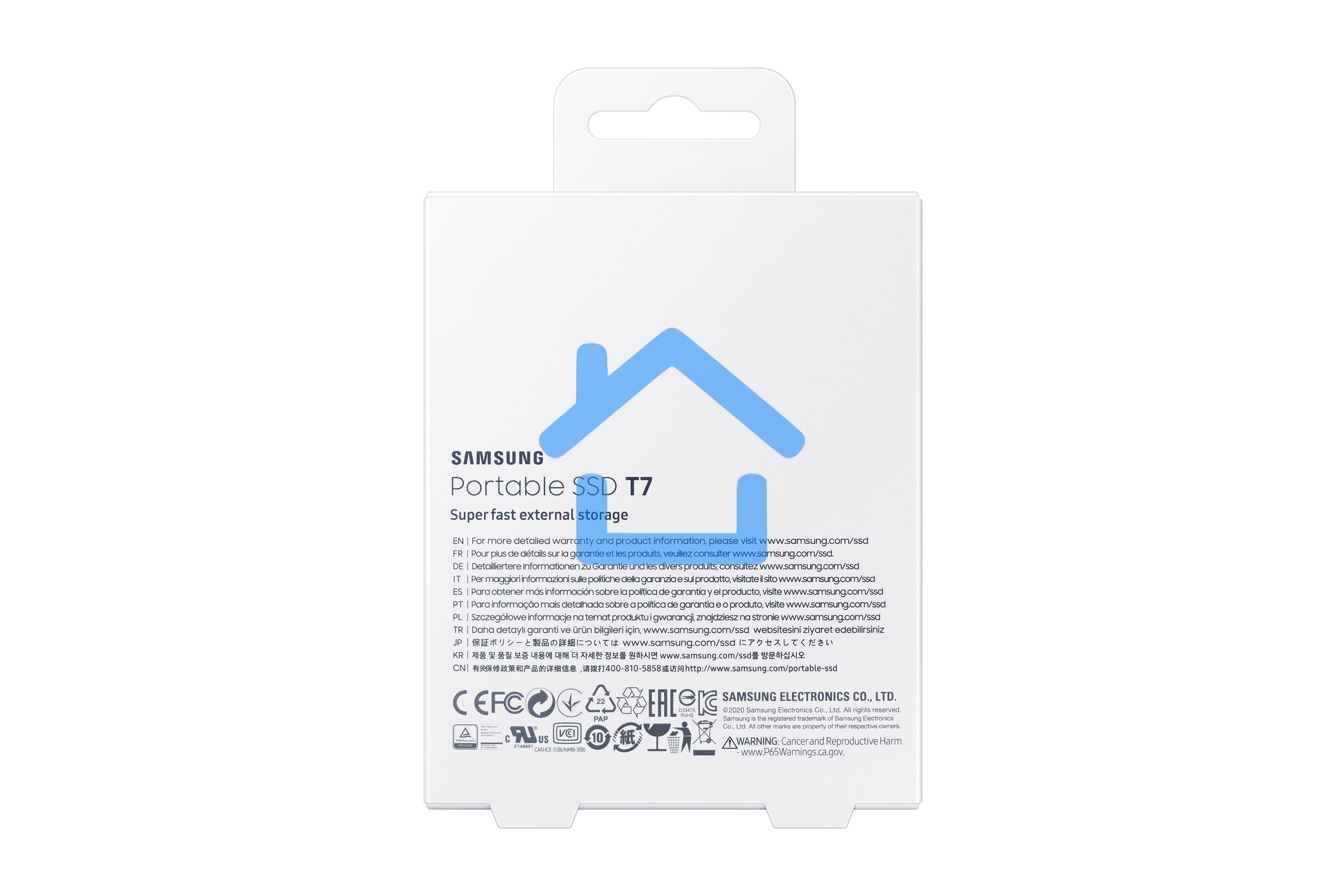 Накопитель SSD Samsung 1Tb USB-C MU-PC1T0H/WW T7 1.8
