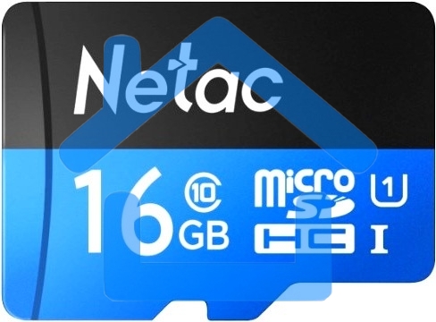 Флеш карта microSDHC 16Gb Netac P500 <NT02P500STN-016G-R> (с SD адаптером) 80MB/s