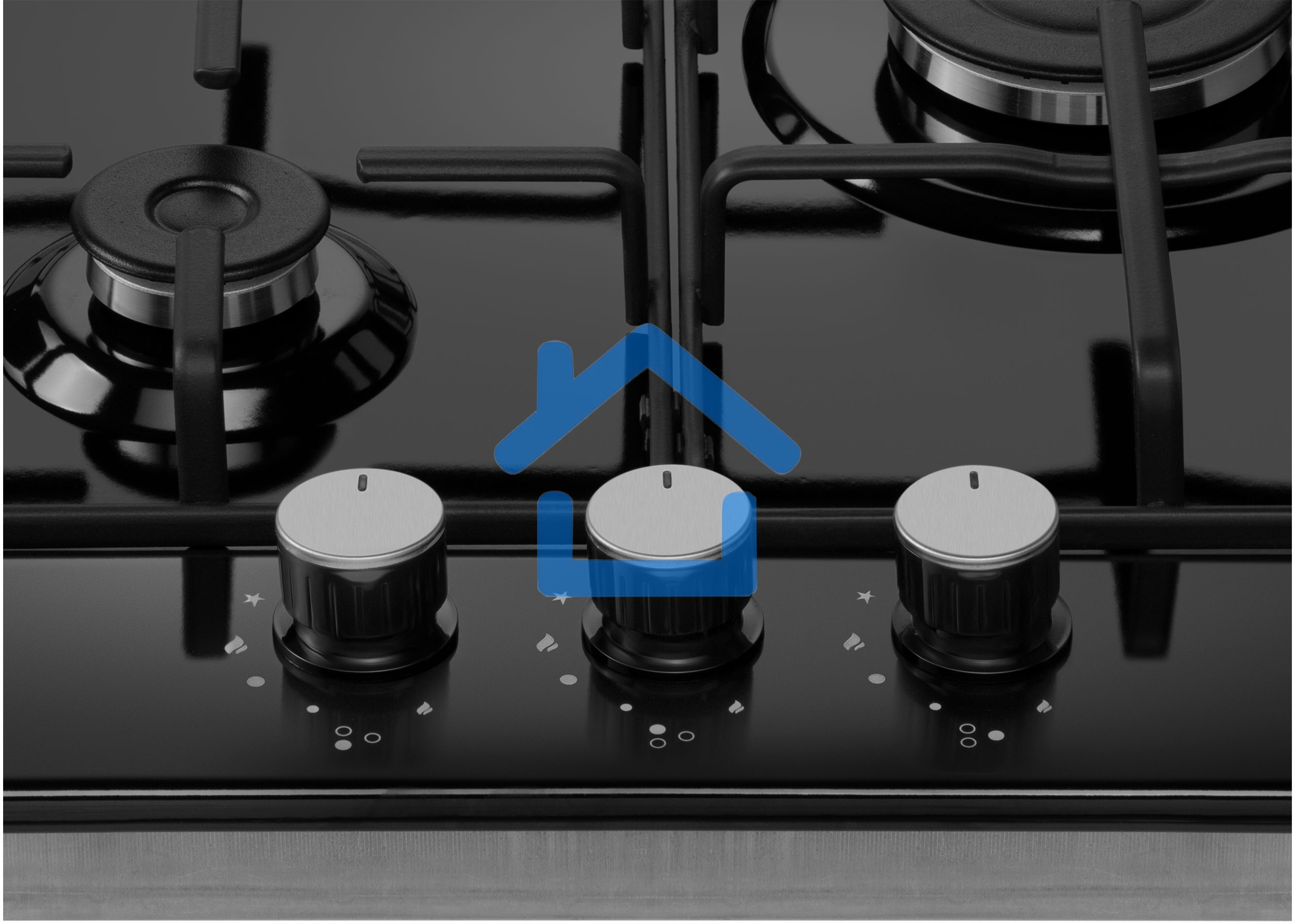 Газовая варочная панель Maunfeld EGHE.43.3STS-EB