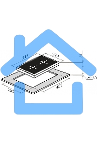 Газовая варочная панель Maunfeld EGHG.32.6CB/G