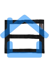 Карман в багажник Rexant на липучке универсальный 25х20 см