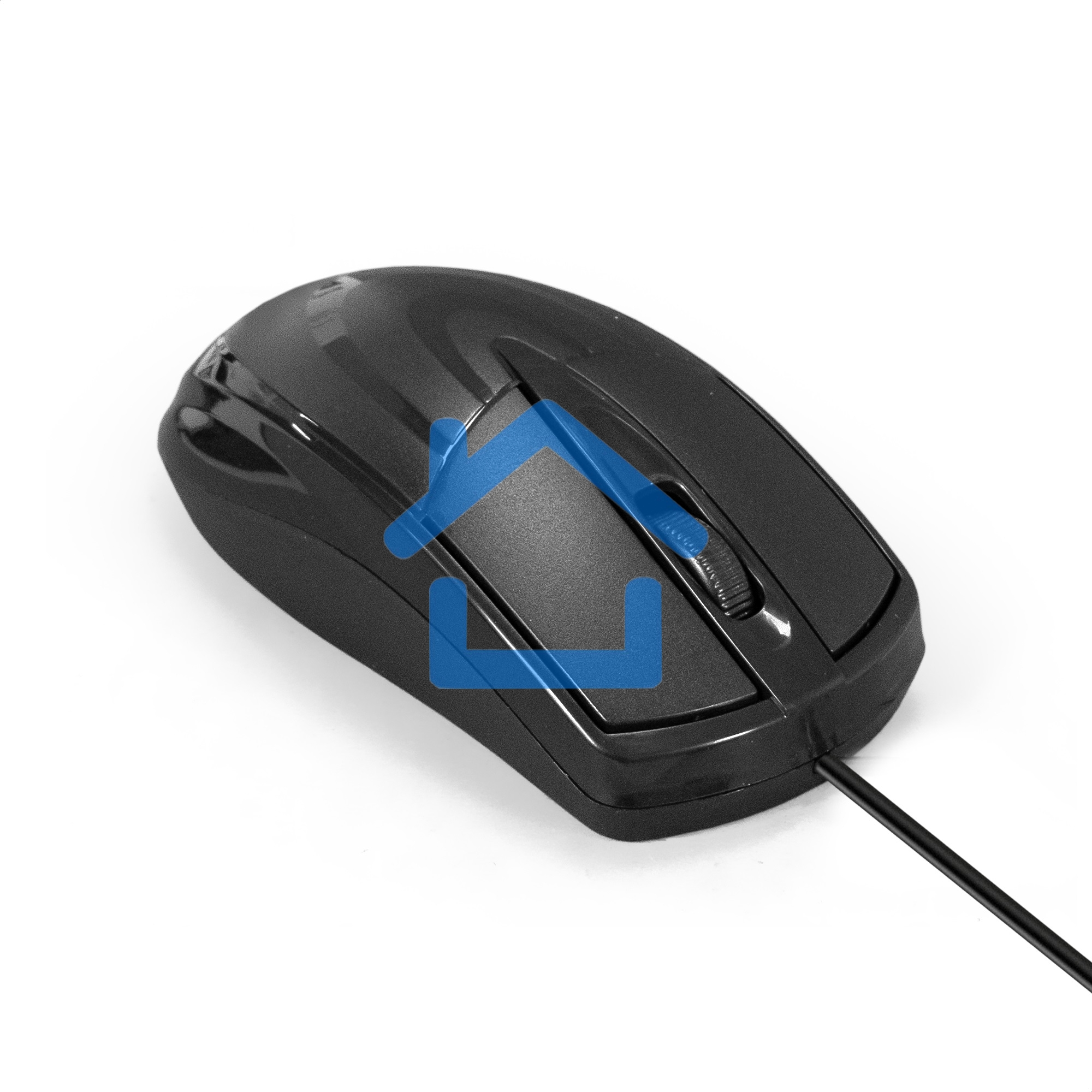 Мышь проводная ExeGate Professional Standard SH-8025 OEM черный, 1000 dpi, USB, кнопки - 3