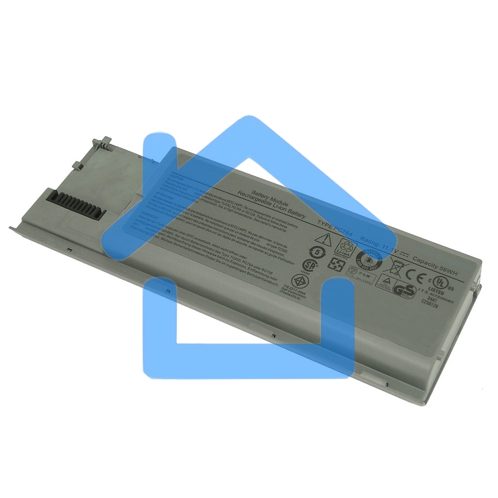Аккумуляторная батарея для ноутбука Dell Latitude D620, D630 56Wh