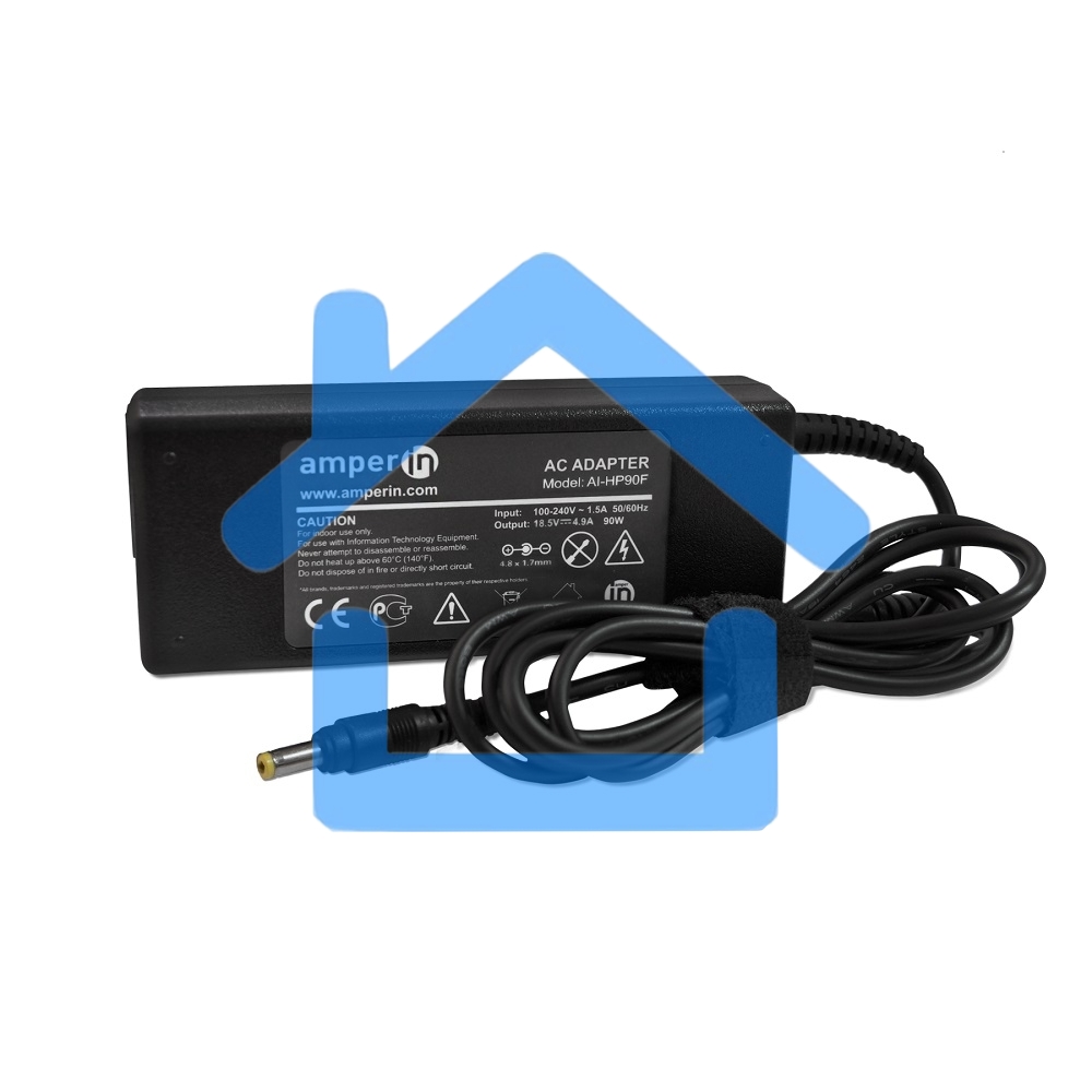 Блок питания (сетевой адаптер) Amperin AI-HP90F для ноутбуков HP PPP012L-S 18.5V 4.9A 4.8x1.7