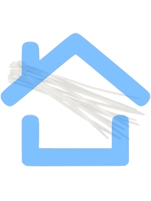 Стяжка пластиковая Lanmaster TWT-CV-250 250x4.5мм (упак:100шт) нейлон 6.6 внутри помещений