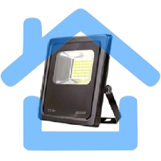 Прожектор светодиодный Gauss LED 10W 700lm IP65 6500К черный 1/60