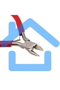 Кусачки для точных работ Rexant 115 мм никелированные, авторазжим, обливные рукоятки