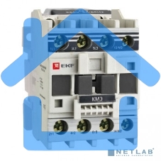 Контактор EKF ctr-s-9-220 КМЭ малогабаритный 9А 220В 1NO EKF PROxima