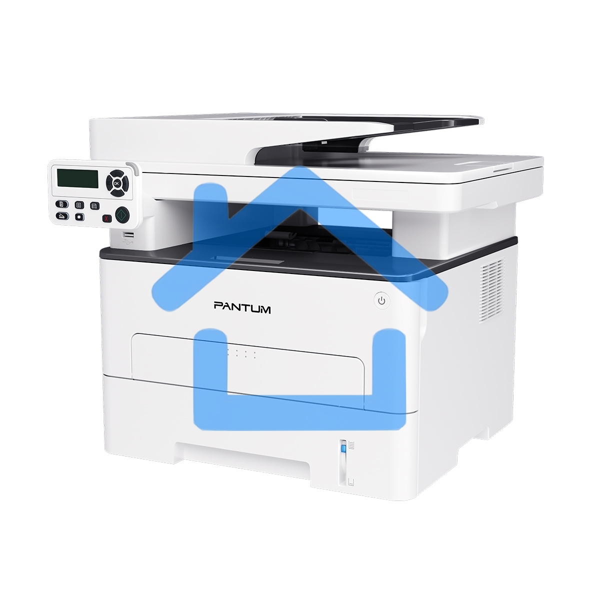 МФУ лазерное Pantum M7102DN, A4, ч/б, печ. до 33 стр/мин., скан. до 24 стр/мин., 1200x1200dpi, USB, RJ-45