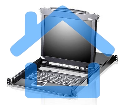 Переключатель KVM ATEN LCD 17