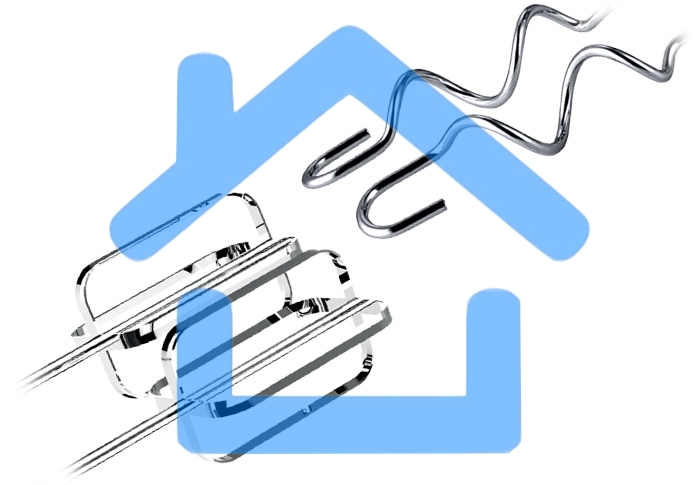 Миксер Centek CT-1123 (черн/сталь)