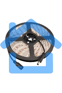 Лента светодиодная силикон, 10 мм, IP65, SMD 5050, 60 LED/m, 12 V, цвет свечения синий