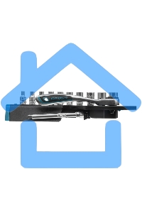 Набор торцевых головок Gross, трещотка 120 зубьев, 12 предметов, 1/4