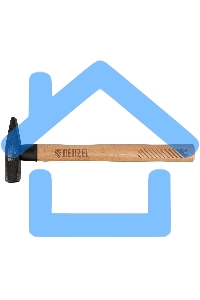 Молоток слесарный Denzel 300 г, кованый квадратный боек, буковая рукоятка