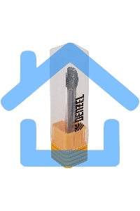 Борфреза по металлу твердосплавная, овальная, тип-E, 8 мм Denzel