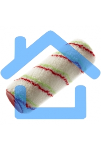 Валик сменный Эмали,180 мм,ворс 12 мм, D 48 мм, D ручки 8 мм,полиамид,полиакрил Сибртех