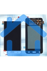 Дисплей для Samsung Galaxy J7 (2016) SM-J710F в сборе с тачскрином (OLED) белый