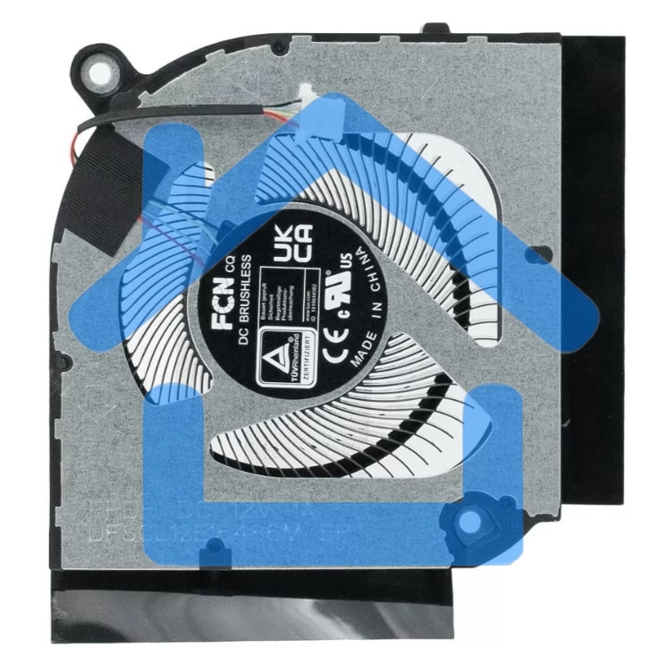 Вентилятор (кулер) для ноутбука Acer Nitro 5 N22C1 AN515-58 AN515-46 AN517-55 CPU 12V