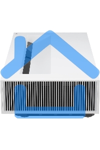 Проектор LG CineBeam HU715QW DLP 2500Lm LS (3840x2160) 3000000:1 ресурс лампы:20000часов 2xUSB typeA 3xHDMI 11.1кг