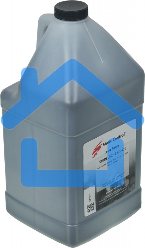 Тонер Static Control для HP LJ PM104/132, Bk, 1 кг, флакон