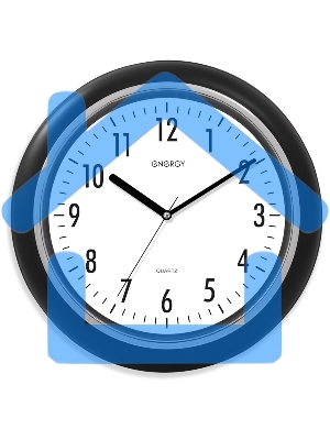 Часы настенные кварцевые Energy модель ЕС-07 круглые