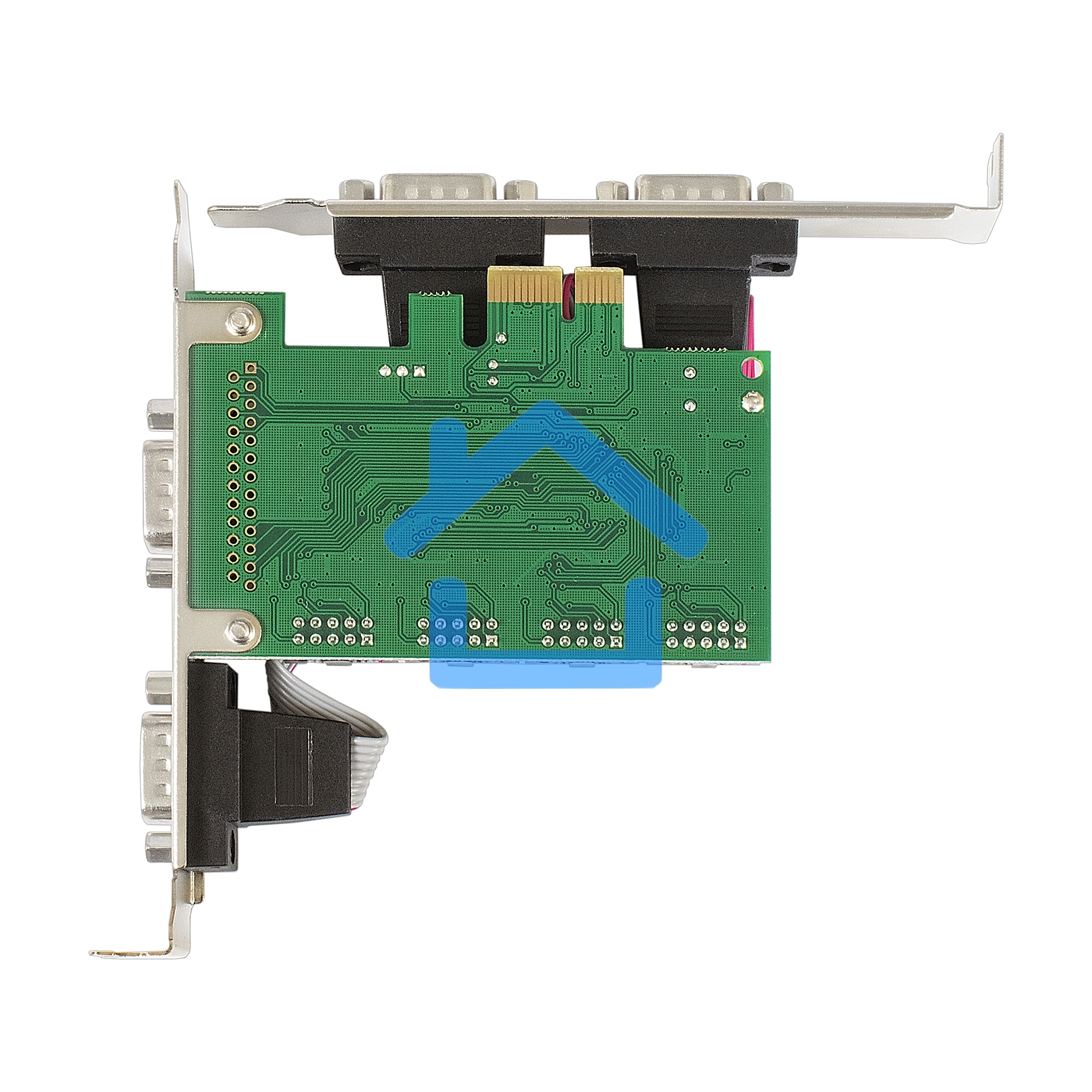 Контроллер ExeGate EXE-310 PCI-E, 4*COM port (OEM)
