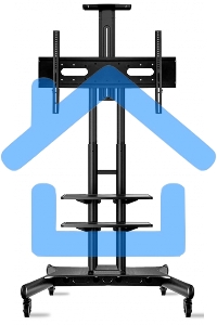 Стойка для телевизора с кронштейном ONKRON TS1881 50