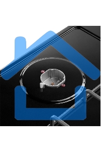 Газовая варочная панель Maunfeld EGHE.43.3STS-EB