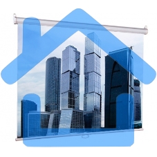 Экраны LUMIEN Eco Picture LEP-100101, 150х150 см, 1:1