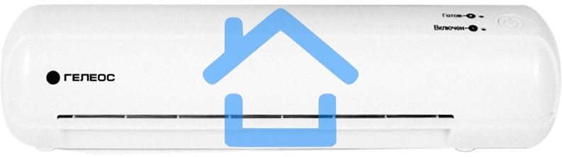 Ламинатор Гелеос ЛМ-А4Мини белый A4 (75-150мкм) 32см/мин (2вал.) лам.фото