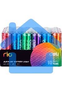 Батарея Deli Rio AA (4шт) спайка