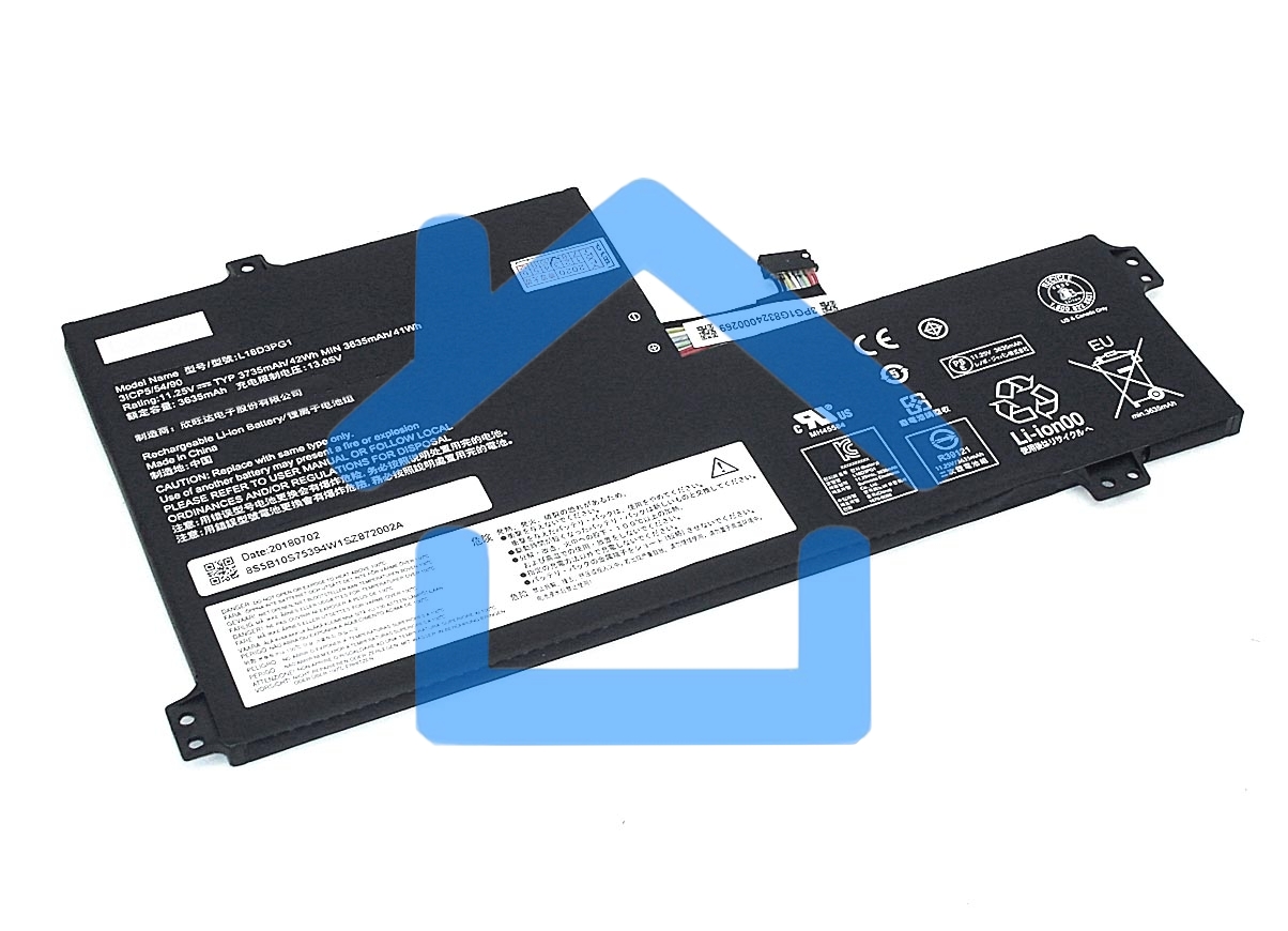 Аккумуляторная батарея для ноутбука Lenovo 100e 100e-81ER 11.25V 3735mAh Orig