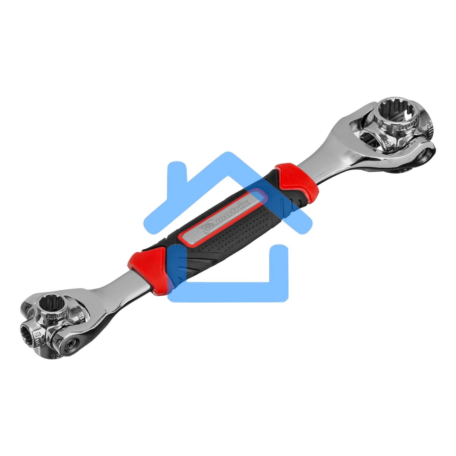 Ключ универсальный Matrix 48 в 1, СrV, 8-19мм, Spline 14999