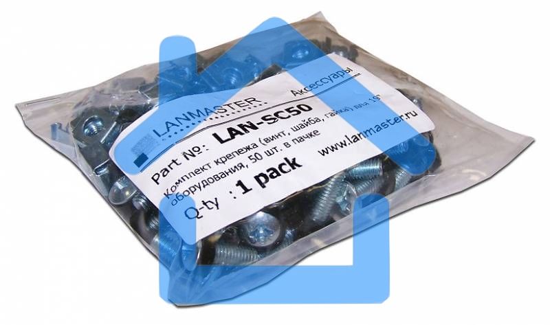 Винты Lanmaster LAN-SC50 (упак.:50шт) 50м