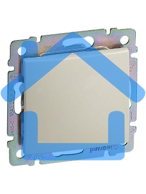 Механизм переключателя 1-кл. СП Valena проходн. на 2 напр. сл. кость Leg 774306