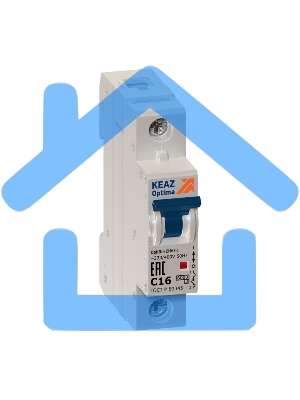 Выключатель автоматический модульный 1п C 6А 6кА OptiDin BM63-1C6-УХЛ3 КЭАЗ 260515